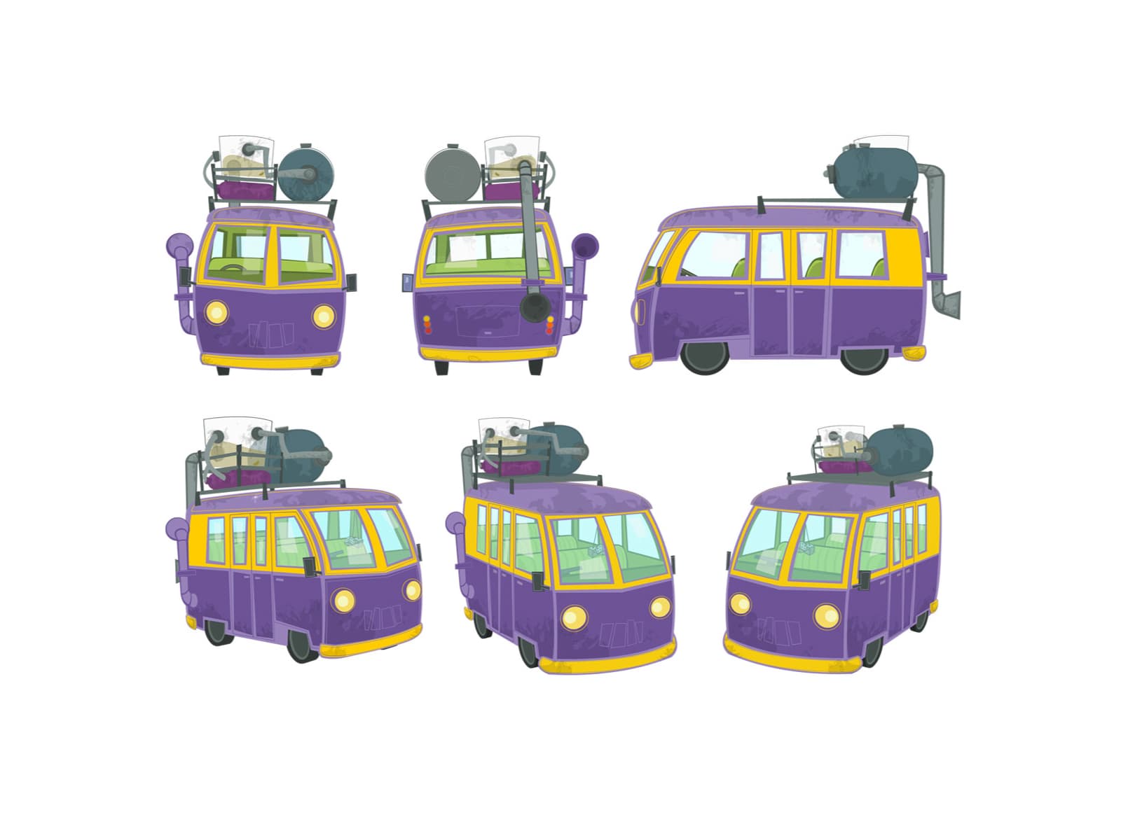 Prop Illustration for Blue Rocket series Pixel Pinkie.