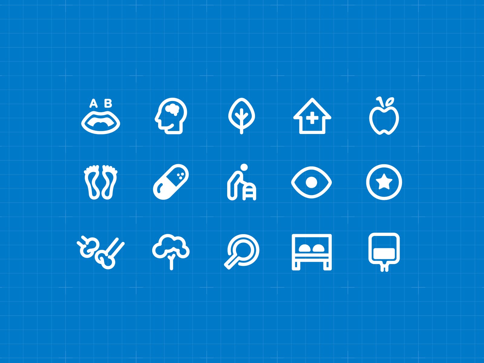 Icon Illustration for Bupa App.
