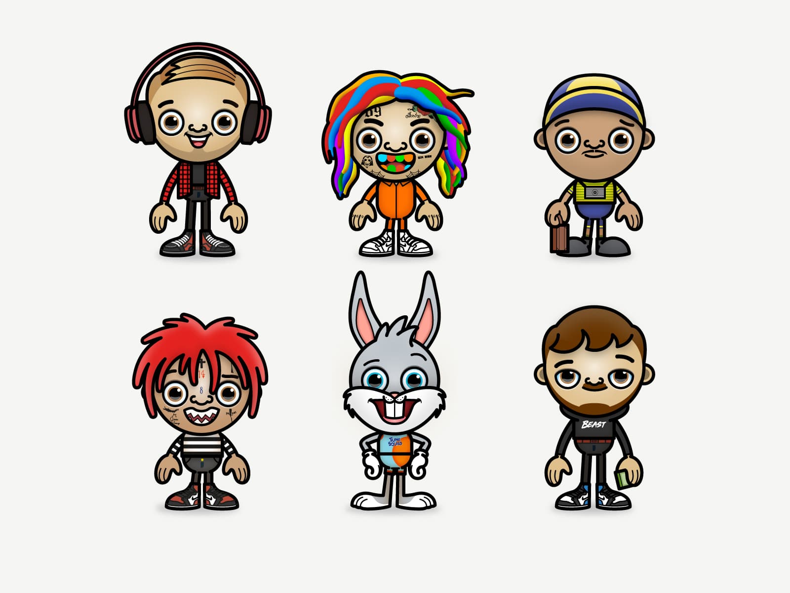 Character Design for Millipop/artjamesy.